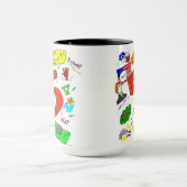 Mug Ode à cinq bouchons (Centre)