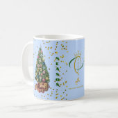 Mug Ode au ballet Casse-Noisette Blue Tree (Devant gauche)