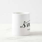 Mug odeur de calligraphie (Centre)
