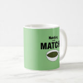 Mug Odeur de thé vert Matcha (Devant droit)