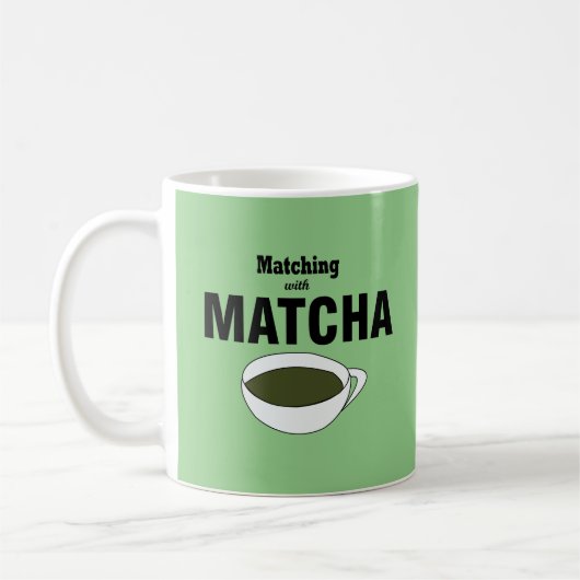 Mug Odeur de thé vert Matcha (Gauche)