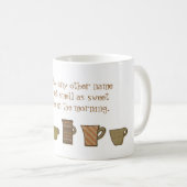 Mug Odeur douce de café dans la boue du matin (Devant droit)