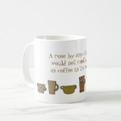 Mug Odeur douce de café dans la boue du matin (Devant gauche)