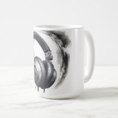 Mug Odeur musicale pour écouteurs (Devant droit)