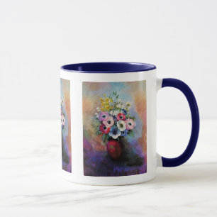 Mug Odilon Redon Anémones - Symbolisme de l'art fin