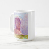 Mug Odilon Redon, les yeux fermés 1889 (Devant gauche)