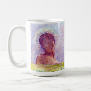 Mug Odilon Redon, les yeux fermés 1889