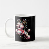 Mug Odle Santa Christmas Tree Lights, Funny Ugly Pajam (Gauche)