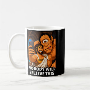 Mug Odysseus de l'Odyssée d'Homère selfie avec