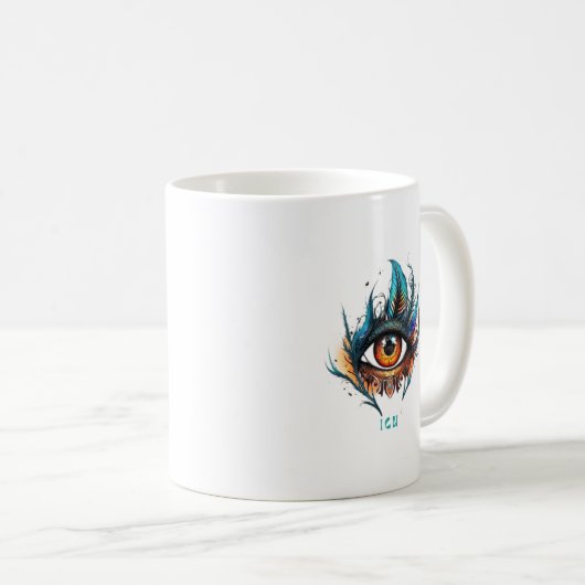 Mug Oeil Alien (Devant droit)