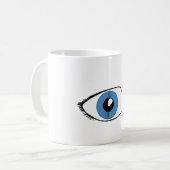 Mug Oeil bleu (Devant gauche)