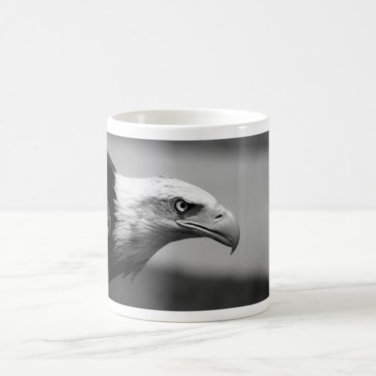 Mug Oeil d'aigle noir et blanc (Centre)