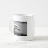 Mug Oeil d'aigle noir et blanc (Devant gauche)