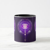 Mug Oeil d'arcane mystique foncé de l'éternité (Centre)