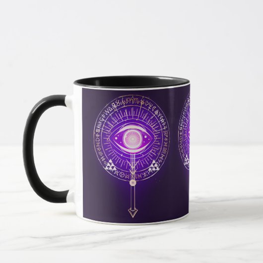 Mug Oeil d'arcane mystique foncé de l'éternité (Gauche)