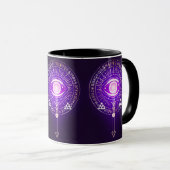 Mug Oeil d'arcane mystique foncé de l'éternité (Devant droit)