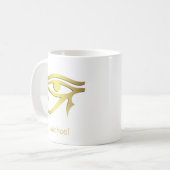 Mug OEil de corus symbole égyptien (Devant gauche)