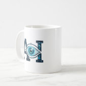 Mug Œil de l'IA (Devant gauche)