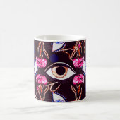Mug Oeil de montagne. Motif Abstrait (Centre)