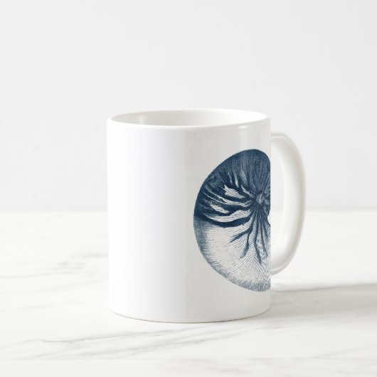 Mug Oeil de requin Indigo (Devant droit)