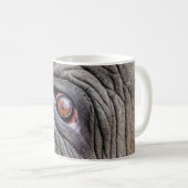 Mug Oeil d'éléphant animal proche (Devant droit)
