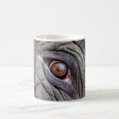 Mug Oeil d'éléphant animal proche (Centre)