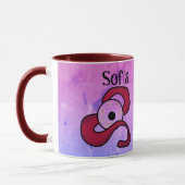 Mug OEil épinglé personnalisé (Gauche)