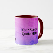Mug OEil épinglé personnalisé (Devant droit)