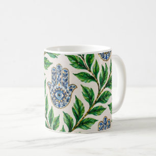 Mug Œil Hamsa Botanique