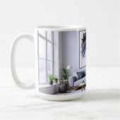 Mug Œil Noir Blanc (Gauche)