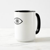 Mug œil omniscient (Devant droit)