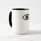 Mug œil omniscient (Devant gauche)