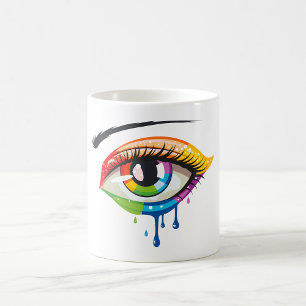 Mug Oeil peint