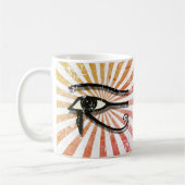 Mug Oeil Perdu De Horus Symbole Égyptien Retro Soleil (Gauche)
