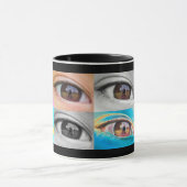 Mug oeil photos et pop'art style (Centre)