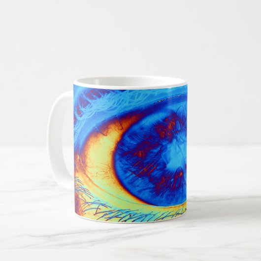 Mug Oeil psychédélique (Devant gauche)