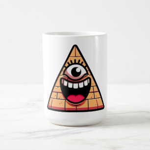 Mug Oeil Pyramide en terre cuite