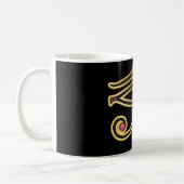 Mug OEil rubis dans la boue d'or (Gauche)
