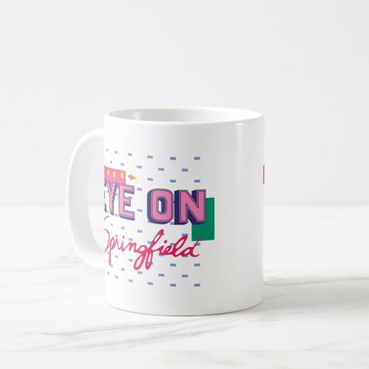 Mug Oeil Sur Springfield (Devant gauche)