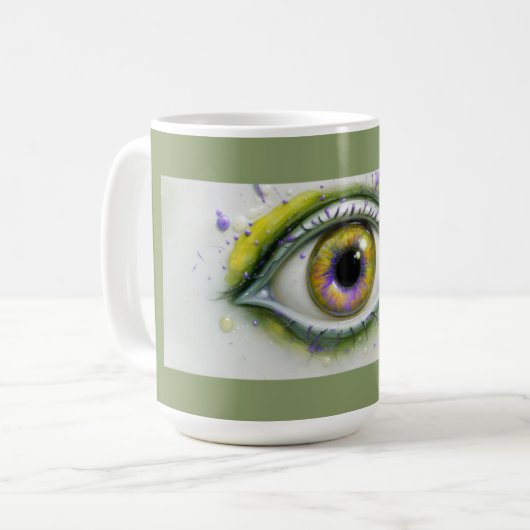 Mug Œil Surréaliste (Devant gauche)