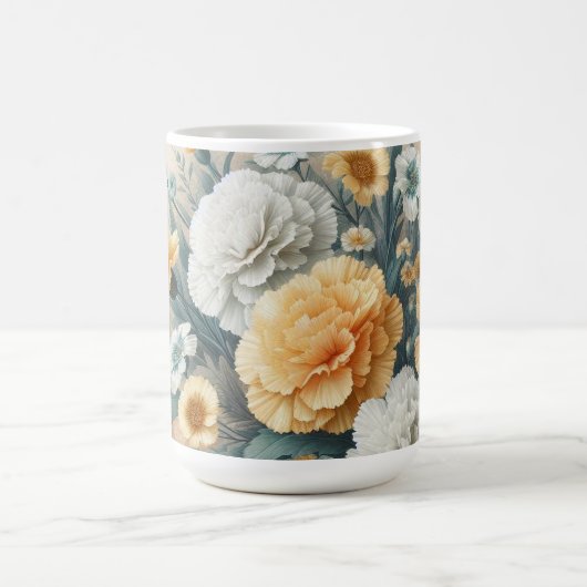 Mug Oeillets Pastel Orange et Blanc (Centre)