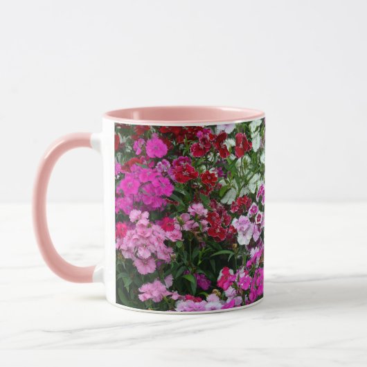 Mug Oeillets roses (Gauche)