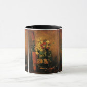 Mug Œillets, roses et un flacon par Vincent van Gogh (Centre)