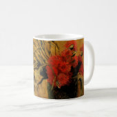 Mug Oeillets rouges et blancs par Vincent van Gogh (Devant droit)