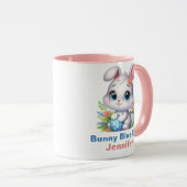 Mug Œuf Bleu de Lapin (Devant droit)