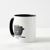 Mug Oeuf chaud de tofu à ragoût de jjigae doux épicés (Devant gauche)