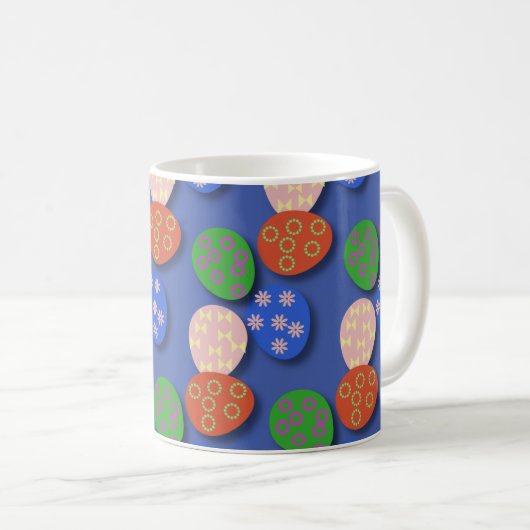 Mug Oeuf coloré (Devant droit)