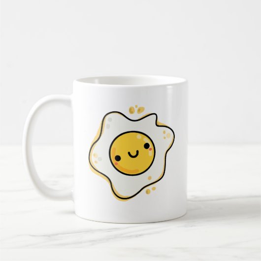Mug Oeuf cuit Kawaii (Gauche)