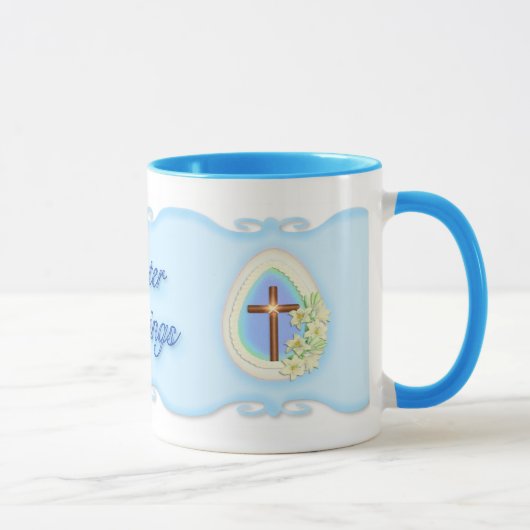 Mug Oeuf de fenêtre et croix (Droite)