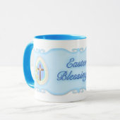 Mug Oeuf de fenêtre et croix (Devant gauche)